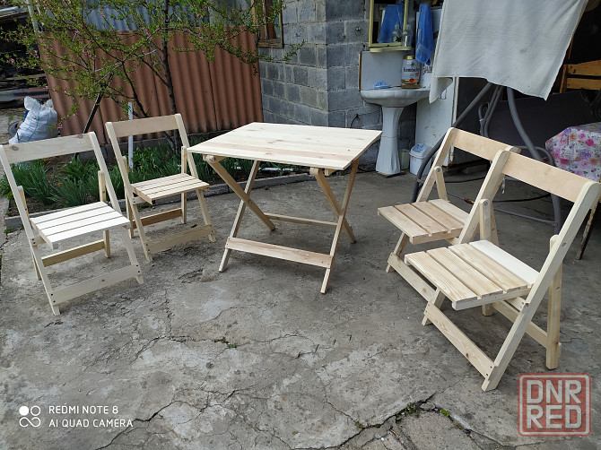Продам раскладные столы и стулья. Донецк - изображение 2
