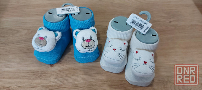 Тёплые пинетки носочки для новорождённого Донецк - изображение 3