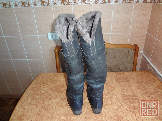Сапоги кожаные зимние женские Луганск - изображение 4