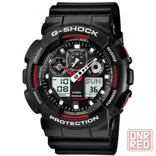 Наручные часы Casio G-SHOCK GA-100-1A4DR Донецк - изображение 1