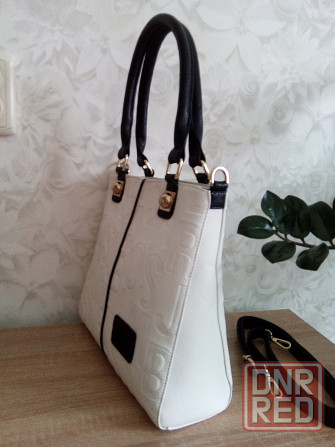 Женская сумка из искусственной кожи, с тиснением Донецк - изображение 4