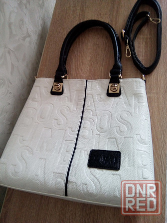 Женская сумка из искусственной кожи, с тиснением Донецк - изображение 3