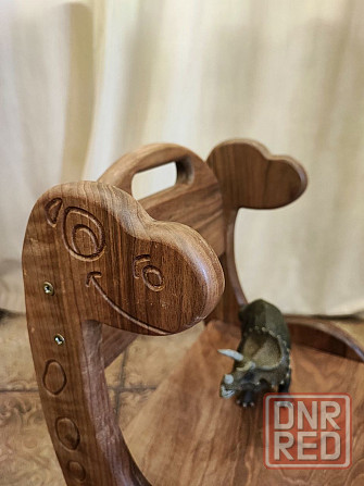 Деревянный детский стульчик Динозавр Донецк - изображение 8