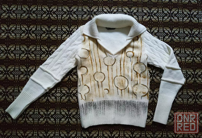Белый мягкий свитерок Донецк - изображение 5