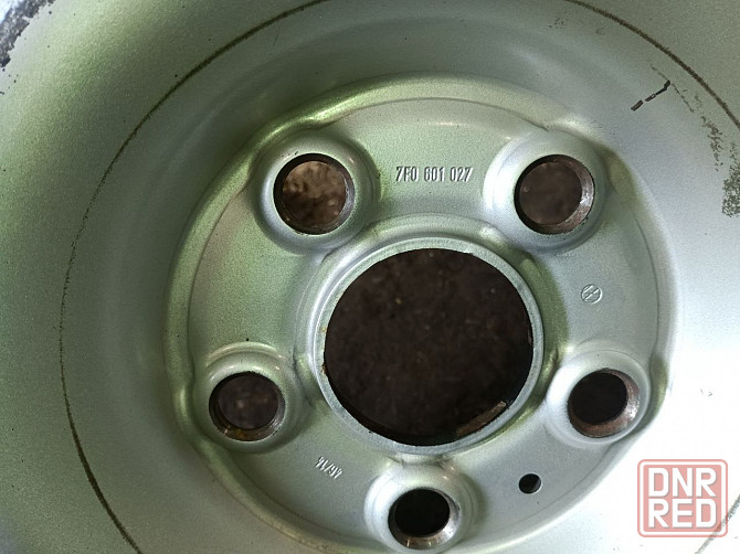 Оригинальные б/у колесные диски металлические Volkswagen Transporter R16 7H0601027D Донецк - изображение 4