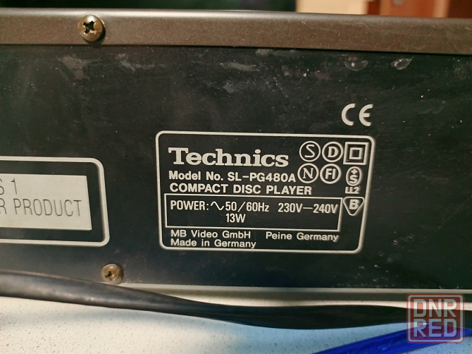 Проигрыватель CD дисков Technics SL-PG480 Донецк - изображение 6