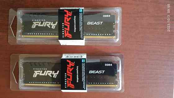 Комплект DDR4-3200 32 GB (2 х 16GB) Kingston Fury Black [KF432C16BB1/16-SP] Донецк