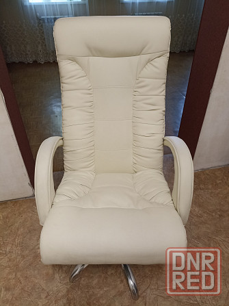 Кресло кожаное Донецк - изображение 1