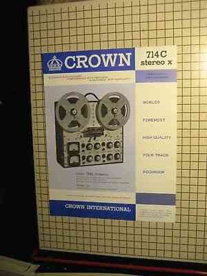 катушечный студийный магнитофон Crown (лентопротяжный механизм), США Донецк
