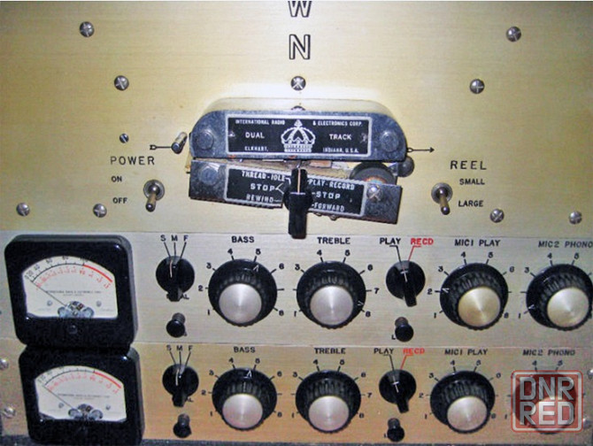 катушечный студийный магнитофон Crown (лентопротяжный механизм), США Донецк - изображение 5