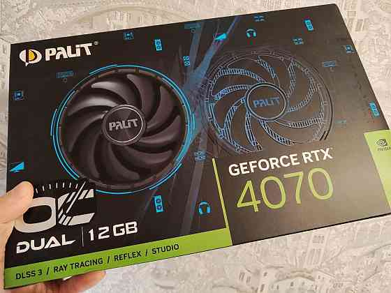 NVIDIA GeForce RTX 4070 12 ГБ (Новая, запечатанная) Донецк