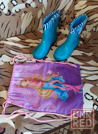 Резиновые сапоги для девочки Донецк - изображение 1
