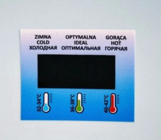 Ванночка для купания со сливом и термометром Макеевка