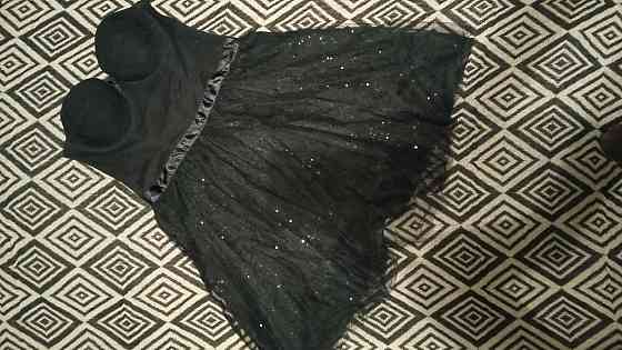 черное платье бюстье ,нарядное платье с чашечками Донецк