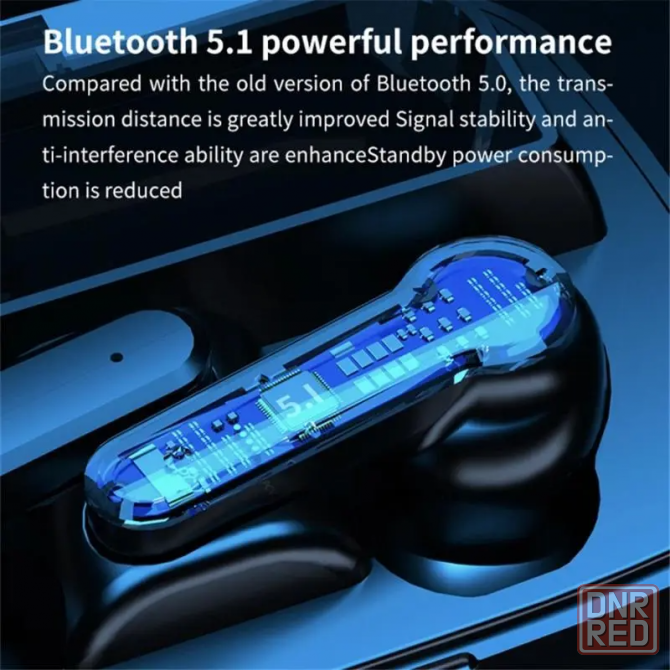 Беспроводные Bluetooth наушники M19 Донецк - изображение 3