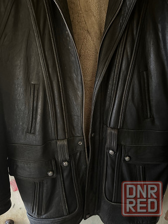 Куртка мужская кожаная о 54 56 Донецк - изображение 2