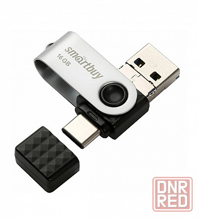 UFD 3.0/3.1 Smartbuy 16GB TRIO 3-in-1 OTG (USB Type-A + USB Type-C + micro USB) Макеевка - изображение 4