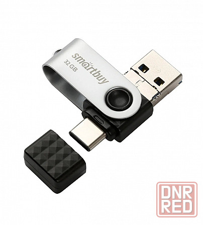 UFD 3.0/3.1 Smartbuy 32GB TRIO 3-in-1 OTG (USB Type-A + USB Type-C + micro USB) Макеевка - изображение 4