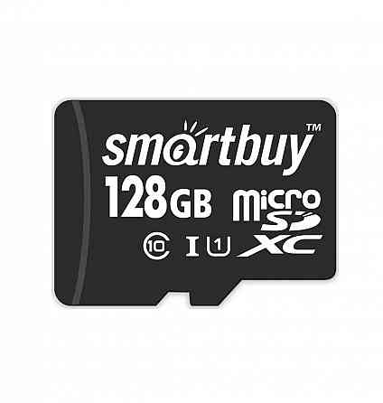 micro SDXC карта памяти Smartbuy 128GB Class 10 UHS-1 (с адаптером SD) Макеевка