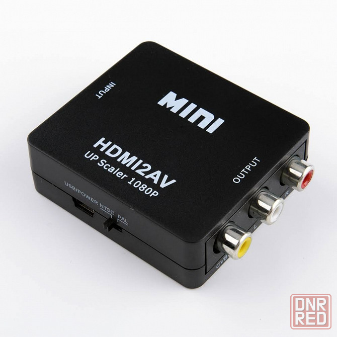Переходник HDMI на AV, Svideo 3*RCA адаптер видео сигнала Мариуполь - изображение 1