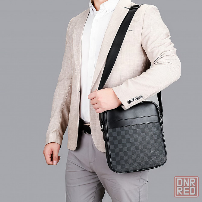 Стильная мужская сумка через плечо, сумка-мессенджер Донецк - изображение 5