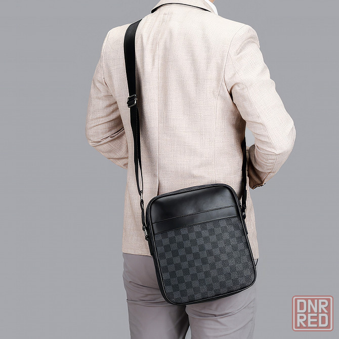 Стильная мужская сумка через плечо, сумка-мессенджер Донецк - изображение 6