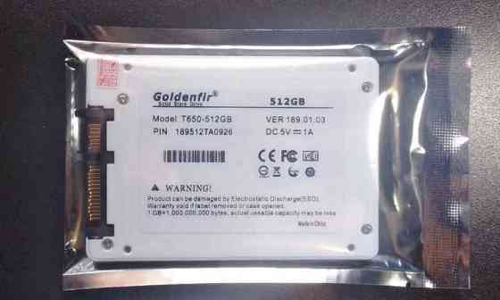 SSD 120 GB (Сата 2 и 3) - ССД 120, 256, 512 ГБ. Goldenfir Донецк