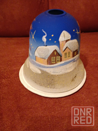 продам новогодний колокольчик для свечки и новогодние свечки Донецк - изображение 1