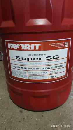 Моторное масло Favorit Super SG 10W40 20L Мариуполь