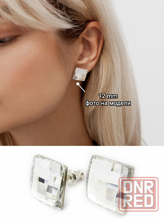 Серьги Swarovski Донецк - изображение 1