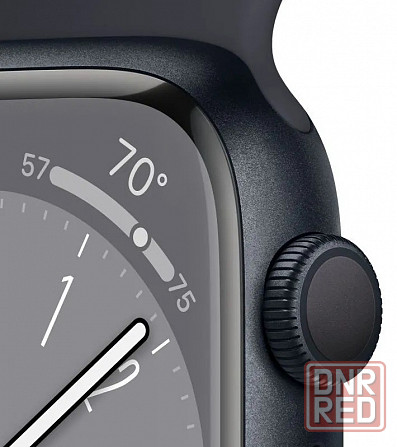 Умные часы Apple Watch Series 8 45 мм Aluminium Case GPS, midnight Sport Band Макеевка - изображение 5