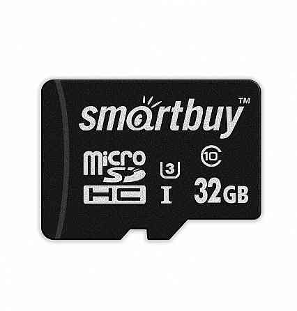 micro SDHC карта памяти Smartbuy 32GB Class10 PRO U3 RW9070 MBs (с адаптером SD) Макеевка