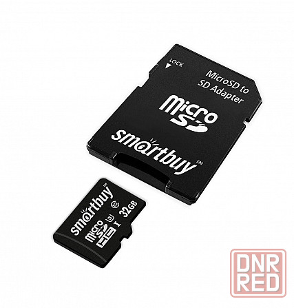 micro SDHC карта памяти Smartbuy 32GB Class10 PRO U3 RW9070 MBs (с адаптером SD) Макеевка - изображение 3