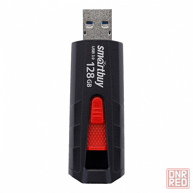 UFD 3.0/3.1 Smartbuy 128GB IRON Black/Red (SB128GBIR-K3) Макеевка - изображение 3