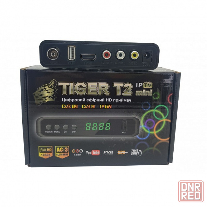 Ресивер Tiger T2 mini (пластиковый корпус) цифровой эфирный, кабельный с IPTV НОВИНКА Макеевка - изображение 2
