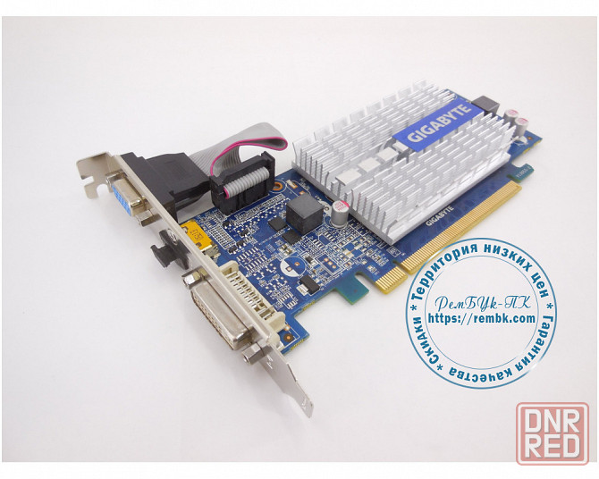 Видеокарта PCI-E Gigabyte GV-N210SL-1GI Rev. 1.1 Б/У |Гарантия