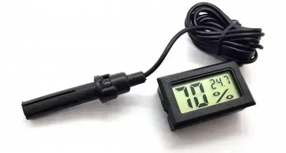 Цифровой термометр-гигрометр с выносным датчиком и дисплеем Мариуполь