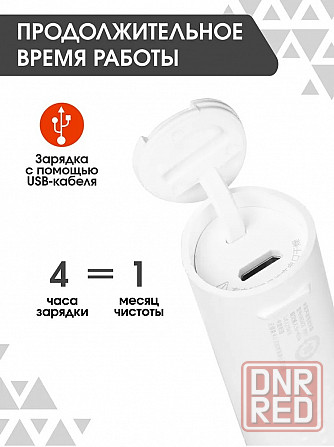 Зубная щетка электрическая Xiaomi Mijia Sonic Electric Toothbrush T100 MES603 (белая) Макеевка - изображение 4