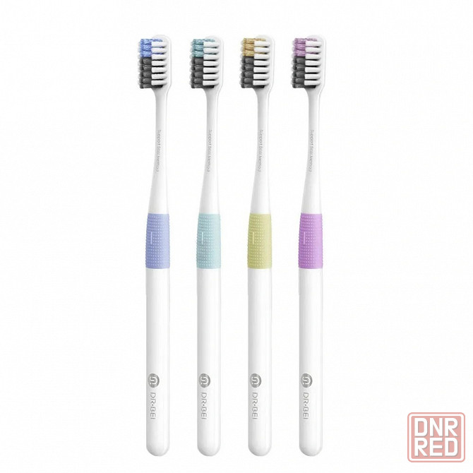 Зубные щетки набор Xiaomi Dr.Bei Bass Method Toothbrush 4 шт. + 1 чехол Макеевка - изображение 3