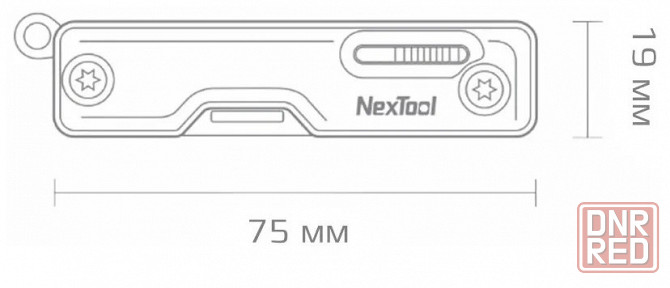 Мультитул Nextool Multi Functional Knife 10 in 1 черный (NE20096) Макеевка - изображение 4