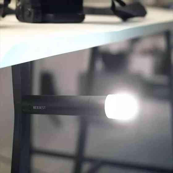 Фонарик Xiaomi Beebest Zoom Flashlight 1000 Lumens FZ101 (черный) Макеевка