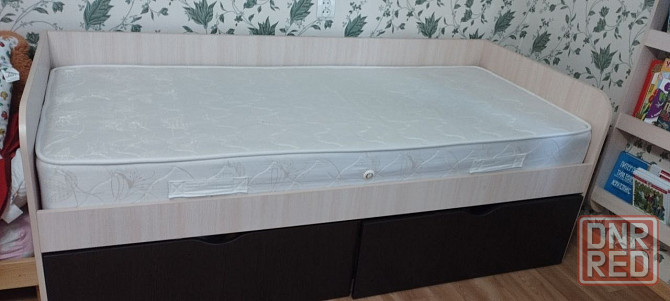 СРОЧНО продам кровать ортопедическим матрацем Донецк - изображение 2