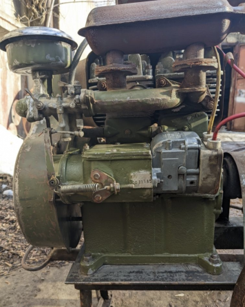 Мотопомпа, дренажный насос для грязной воды НЦС-2 с двигателем УД-2 Макеевка