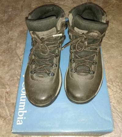 Кожаные трекинговые ботинки Columbia Newton Ridge (36 р-р, 22 см) Макеевка