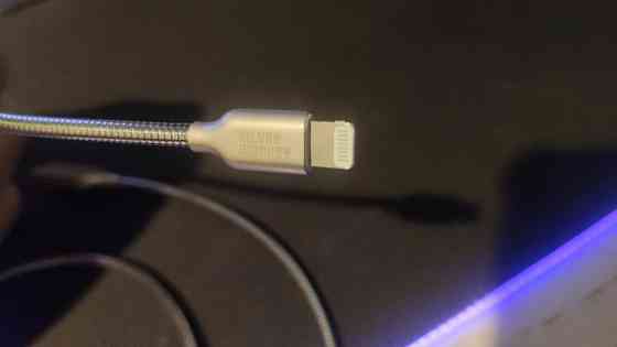 Металлический пружинный usb-кабель для зарядки и синхронизации данных Silver Monkey для iPhone Донецк