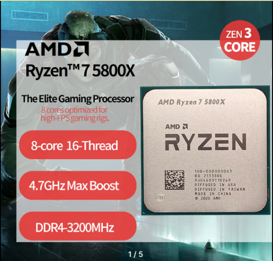 Процессоры для пк Intel AMD Ryzen Новый Гарантия Донецк