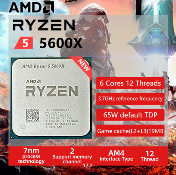 Процессоры для пк Intel AMD Ryzen Новый Гарантия Донецк