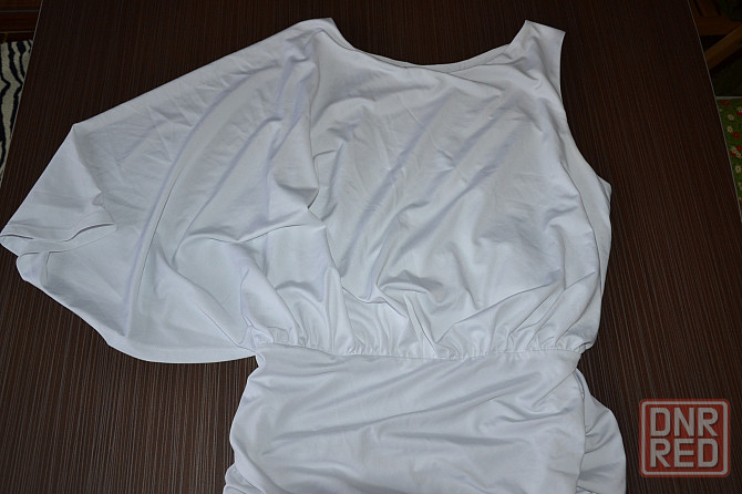 платье белое нарядное р-р48 Донецк - изображение 1