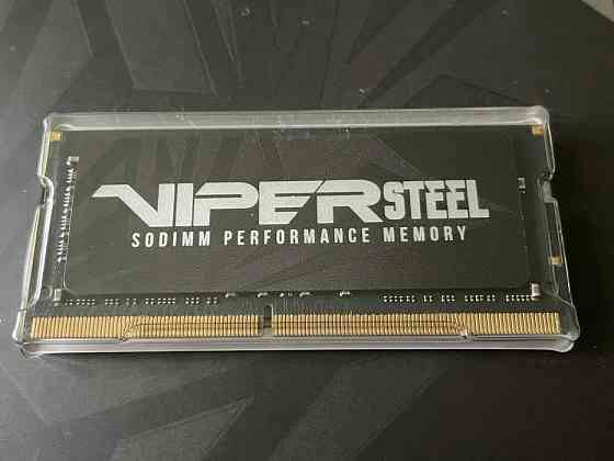 Память Patriot SODIMM DDR4 16GB 3200Mhz CL18 Viper Steel PVS416G320C8S Донецк
