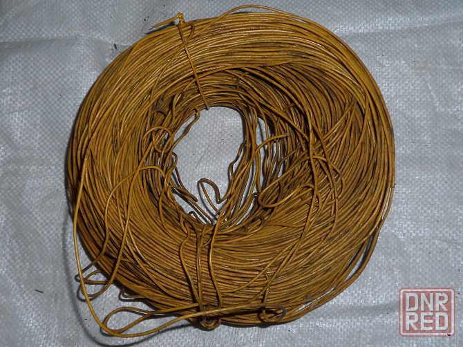 Тонкий медный провод 0,5 мм, 24AWG, телефонный кабель, ТРП, медь лужёная Донецк - изображение 6